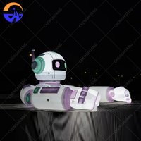 Custom Giant Inflatable Tech-Themed Half-Body Tech Figure - Photo Prop and Decorative Prop for Outdoor Mall Commercial Events