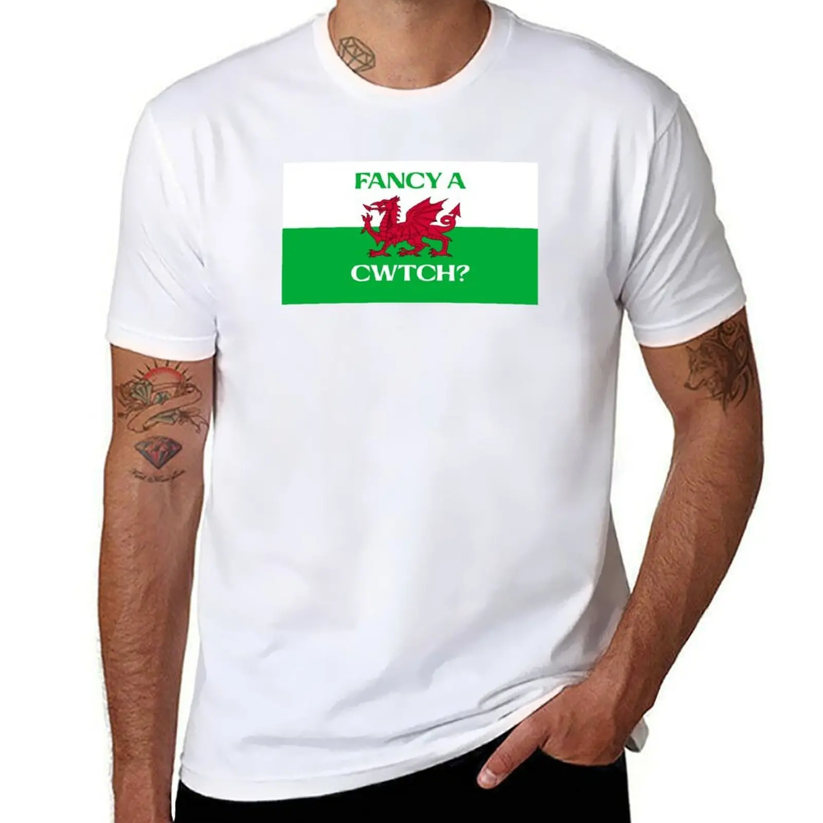 

A Fancy Cwtch T-Shirt Plus Size Comfort Fit Tee