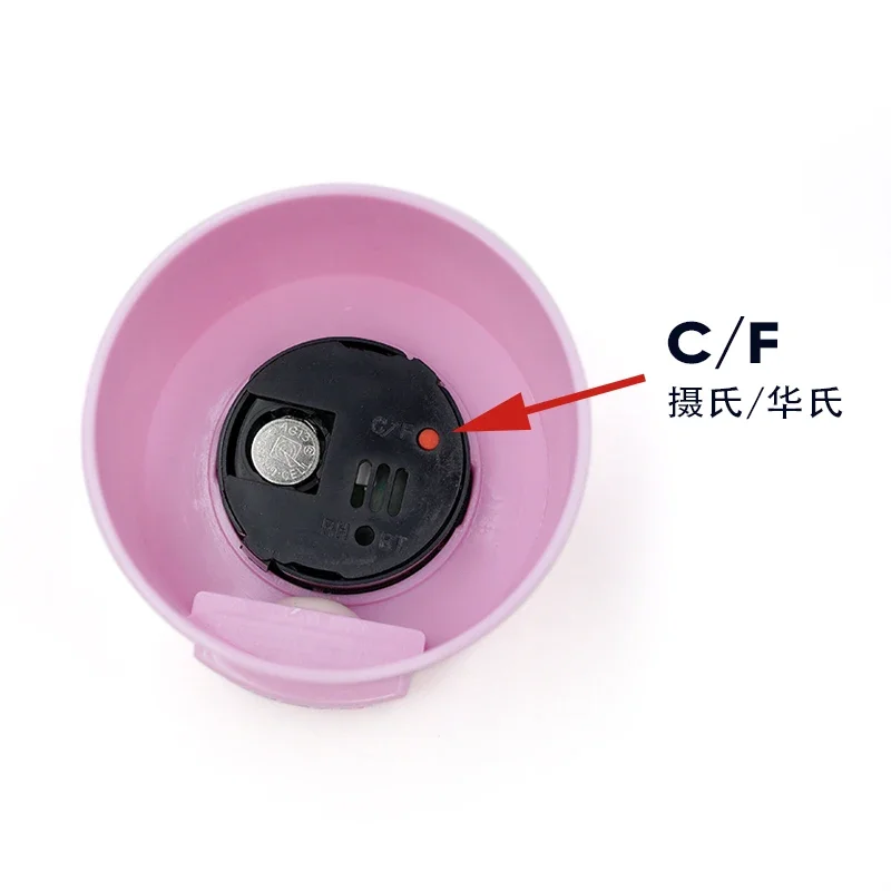 Eyelash Glue Storage Tank Container with Temperature Humidity Digital Display Grafting Lashes Adhesive Jar Makeup Tool