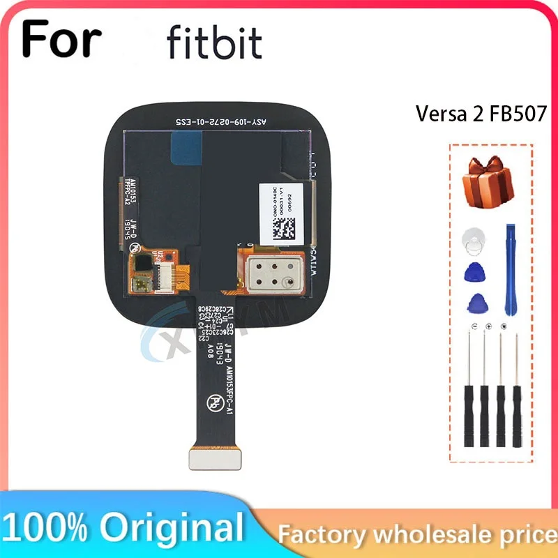 For Fitbit Versa 2 FB507 smart sports watch LCD screen + touch screen, For Fitbit Versa 2 Smartwatch FB507 LCD