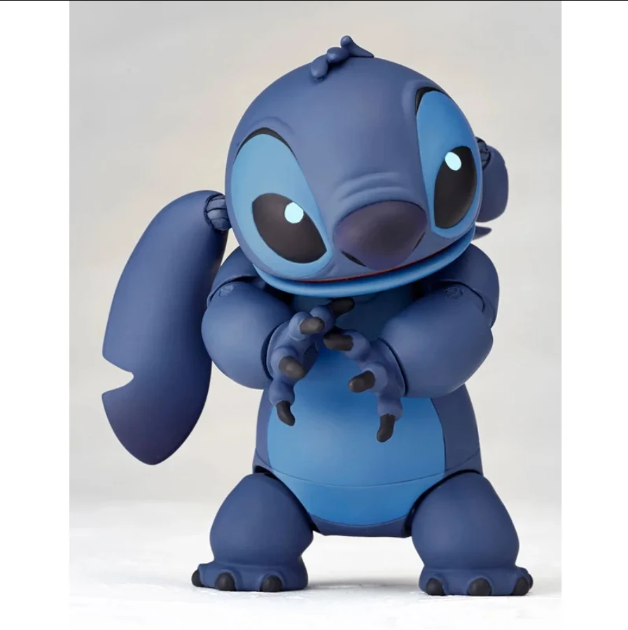 100% original Kaiyodo Revoltech Stitch Experiment 626 Reprint Anime Action Collection Figures Model Toys Figura In Stock