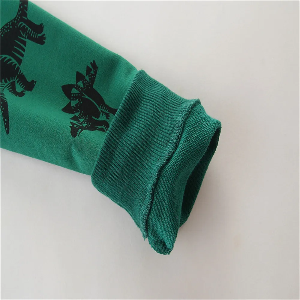 Jumping Meters 2-7T Dinosaurs Baby Boys Girls Sweatshirts For Autumn Spring Kids Long Sleeve Hooded Toddler Clothing Shirts