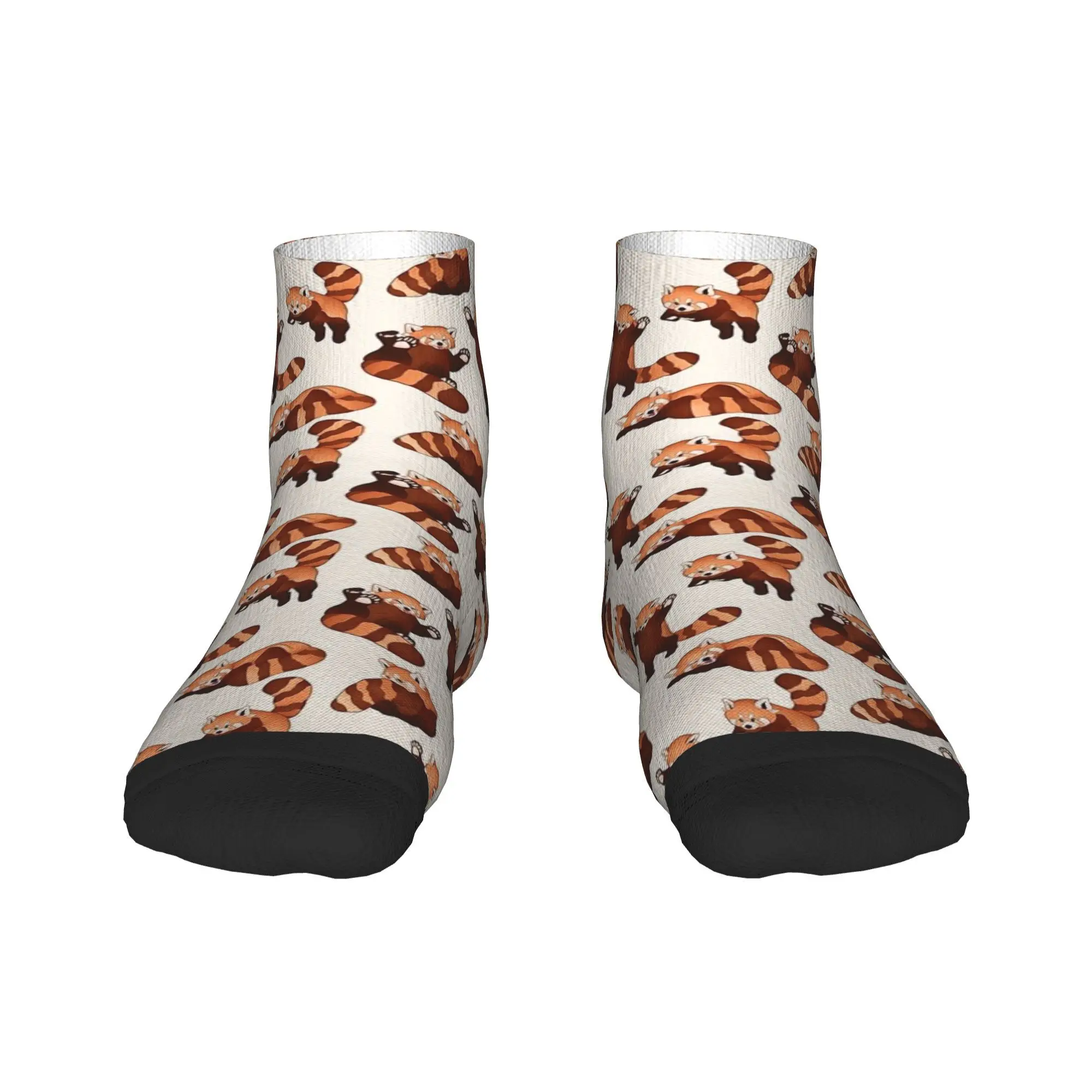 Red Panda Animal Socks Harajuku Sweat Absorbing Stockings All Season Socks Accessories for Man's Woman's Gifts