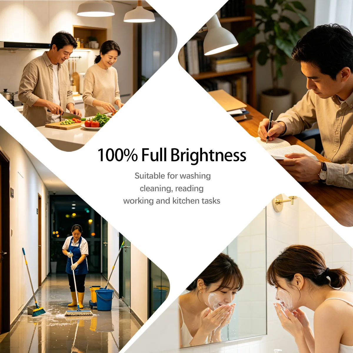 4-20PCS No Flicker Spot Bulb 3 Way LED Light Bulbs Dimmer Downlight  AC220-240V Warm White Light  E14 E27 GU10 GX53 Lamp Indoor - view 4