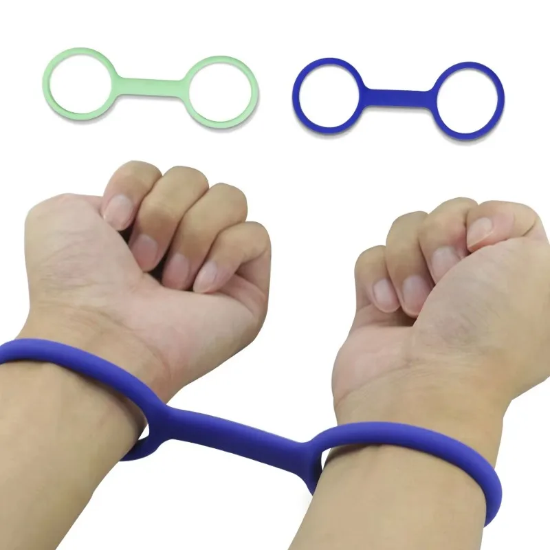 Silicone Erotic Sex Toys Adjustable Handcuffs BDSM Bondage Slave Cosplay for Couples Fetish Adult Games Restraints Cuffs