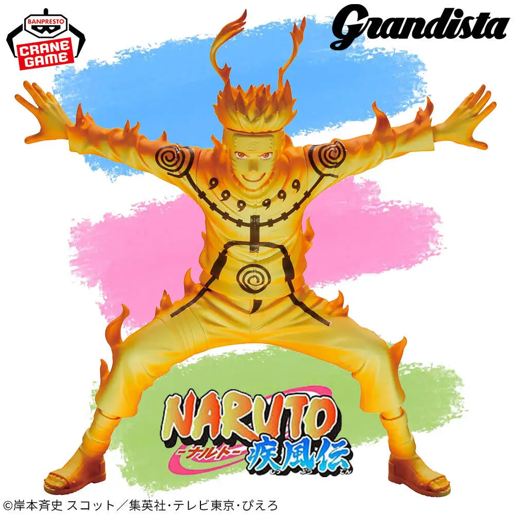 

In Stock Genuine BANPRESTO Grandista Naruto Shippuden Uzumaki Naruto Figure Anime Model Toy