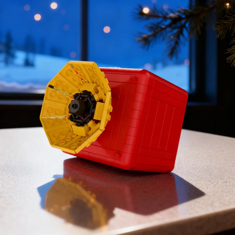 

320pcs MOC Super Horn Mariose Model Building Blocks Creative DIY Gift Display Decor Assemble Premium Adult Kids Desk Home Toy