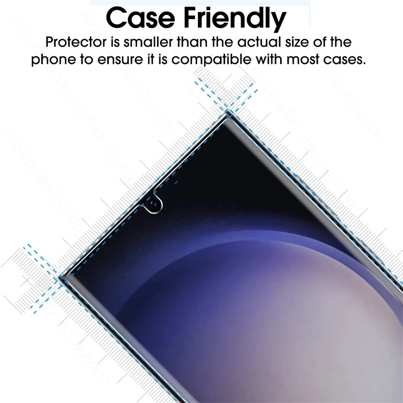 2PCS Hydrogel Film Screen Protector Cover For Samsung Galaxy S23 S24 Ultra 5G Not Glass On Sumsung Sansung S24FE S 23 24 FE Plus