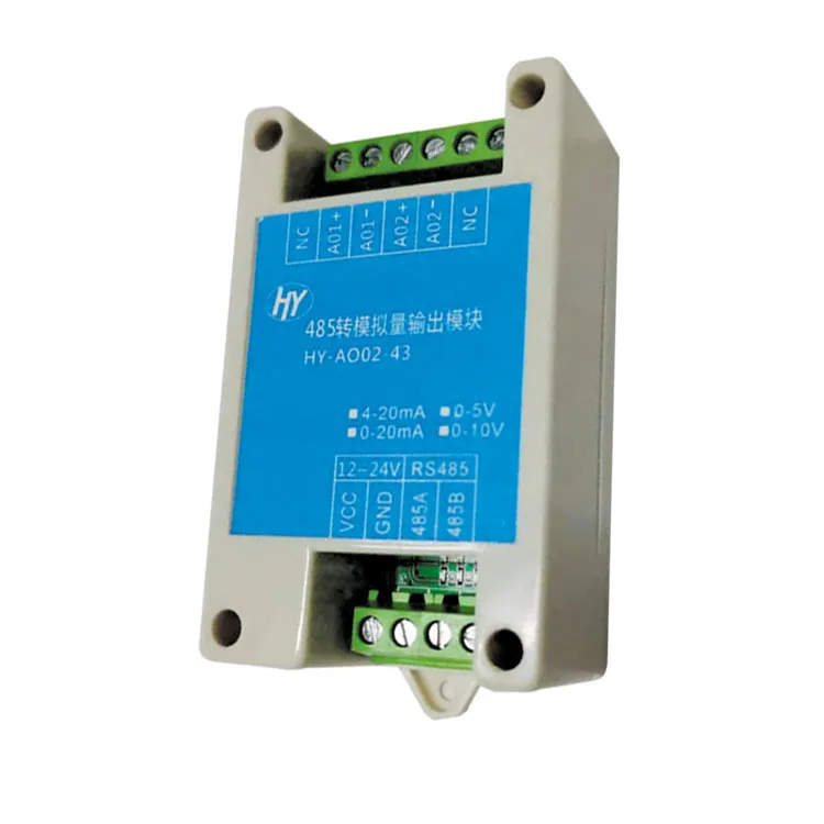 

Модуль вывода от 485 до 4-20 мА 0–10 В ModbusRTU Аналоговый передатчик сигнала ШИМ Управление шириной импульса