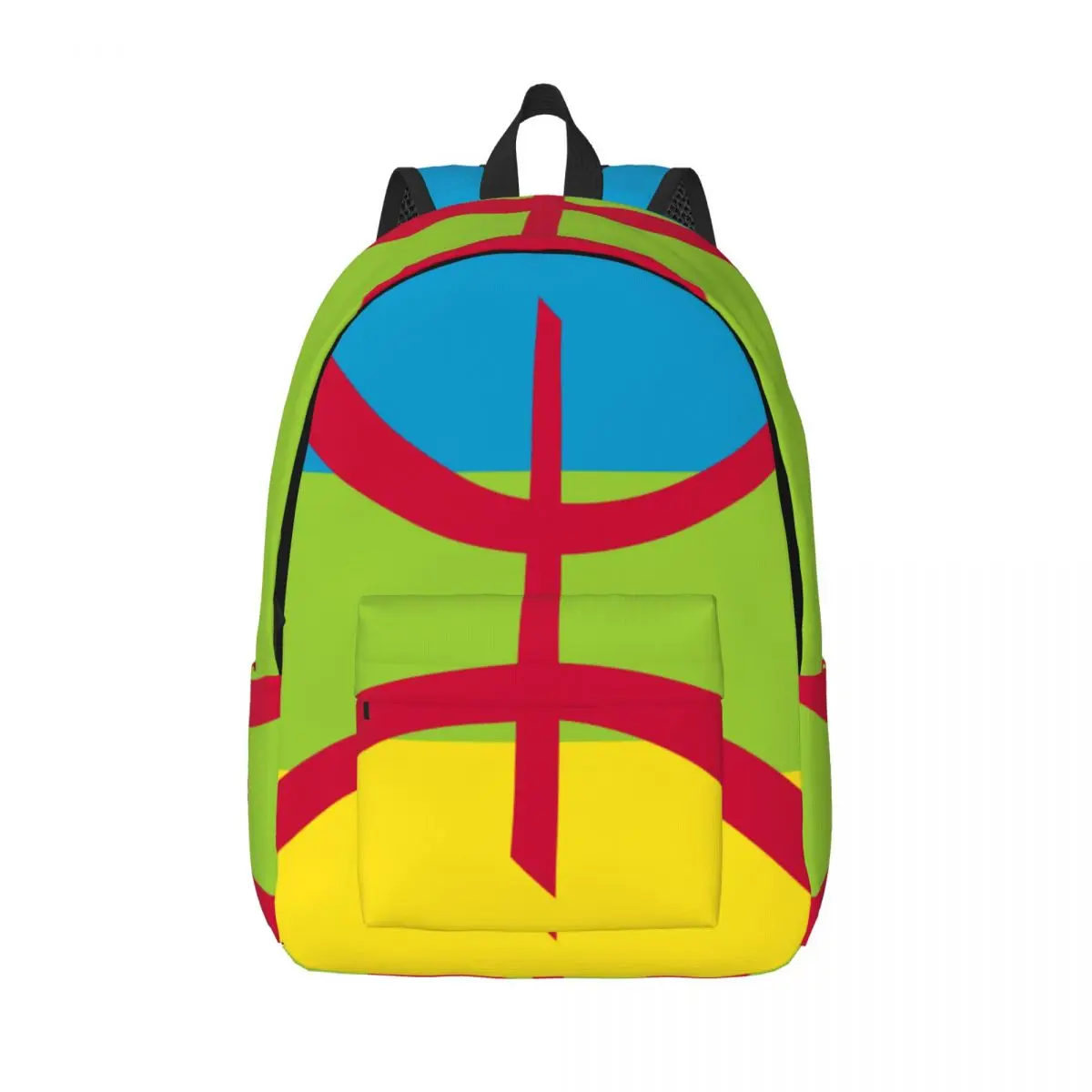 Kabylie Flag Backpack Male School Student Backpack Female Large Capacity Laptop Backpack