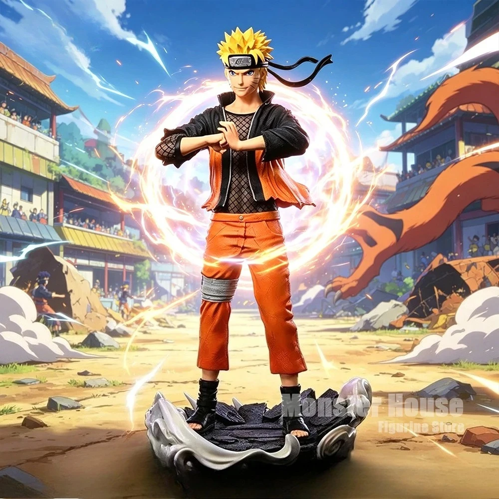 20cm/7,87 Zoll Anime-Figur Uzumaki Actionfiguren PVC-Statue Desktop-Ornament Sammlermodell Spielzeug Geschenke