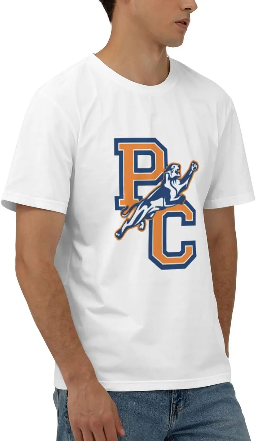 Suny At Purchase College Logo T-Shirt Men'S Classic Basic Homecoming Basic Spring Short Sleeve Tops New Fashion Top Tees