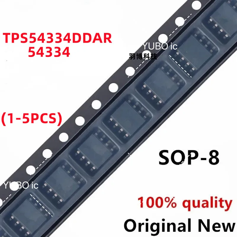 

(1-5piece)100% New 54334 TPS54334 TPS54334DDAR sop-8 Chipset