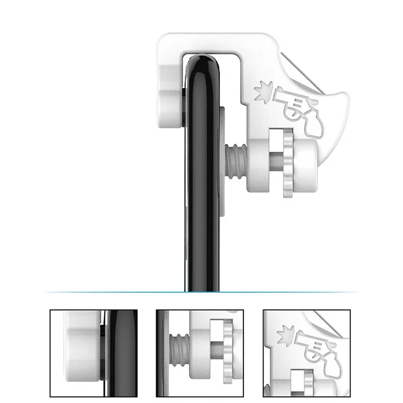 1 زوج حامل هاتف غمبد الزناد النار زر هاتف ذكي المقود ألعاب تحكم ل PUBG GDeals