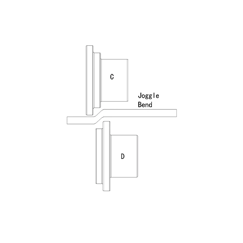 Bead Roller Offset and Tipping Dies With Polyurethane Wheel