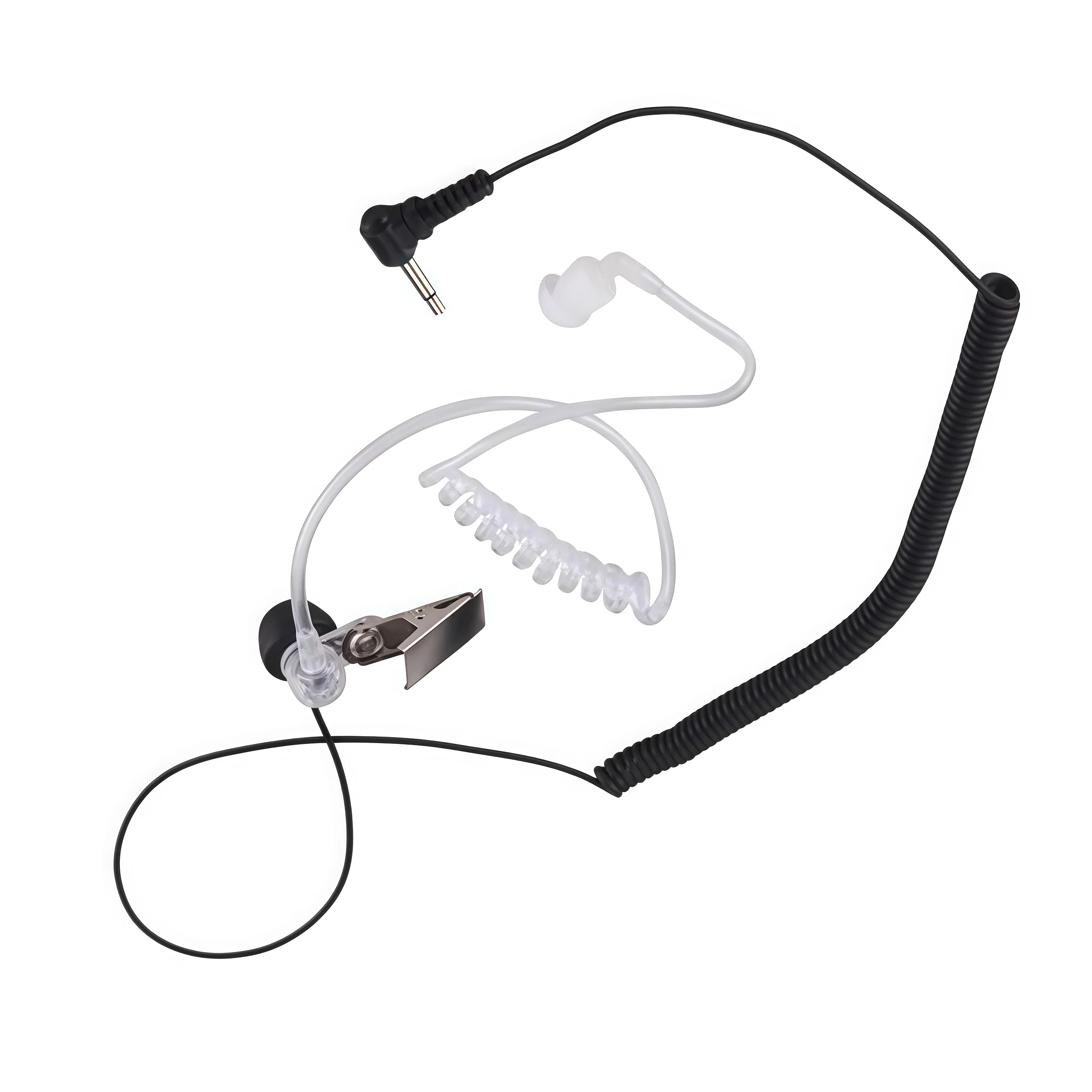 

2-Way Radio Earpiece 3.5mm Security Guard Wearable Speaker Headset for Communication