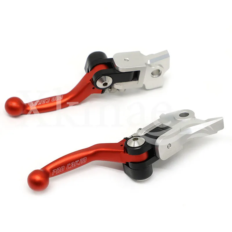 

Foldable Pivot Clutch Brake Lever For SX SXF SX-F XC XCF XC-F XCF-W EXC EXCF EXC-F Six Days 14-22 Dirt Bike