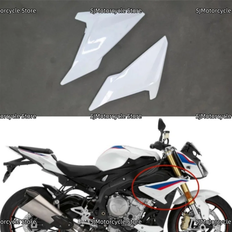 

Motorcycle ABS Gas Tank Side Cover Upper Front Side Cover Trim Panel Fairing Fit For BMW S1000R 2017 2018 2019 2020