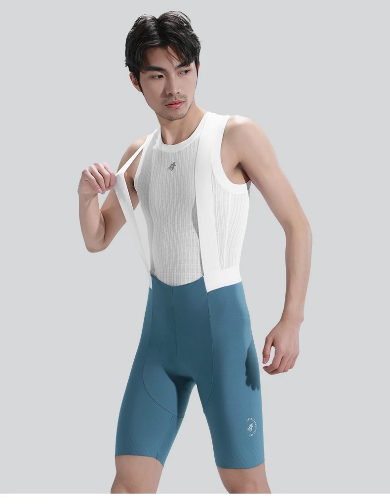 LAMEDA Radfahren Trägerhose Herren Rennrad Shorts Langstrecken Pad Reithose Professionelle Radfahren Shorts Sommer Fahrrad Kleidung – Detail 20
