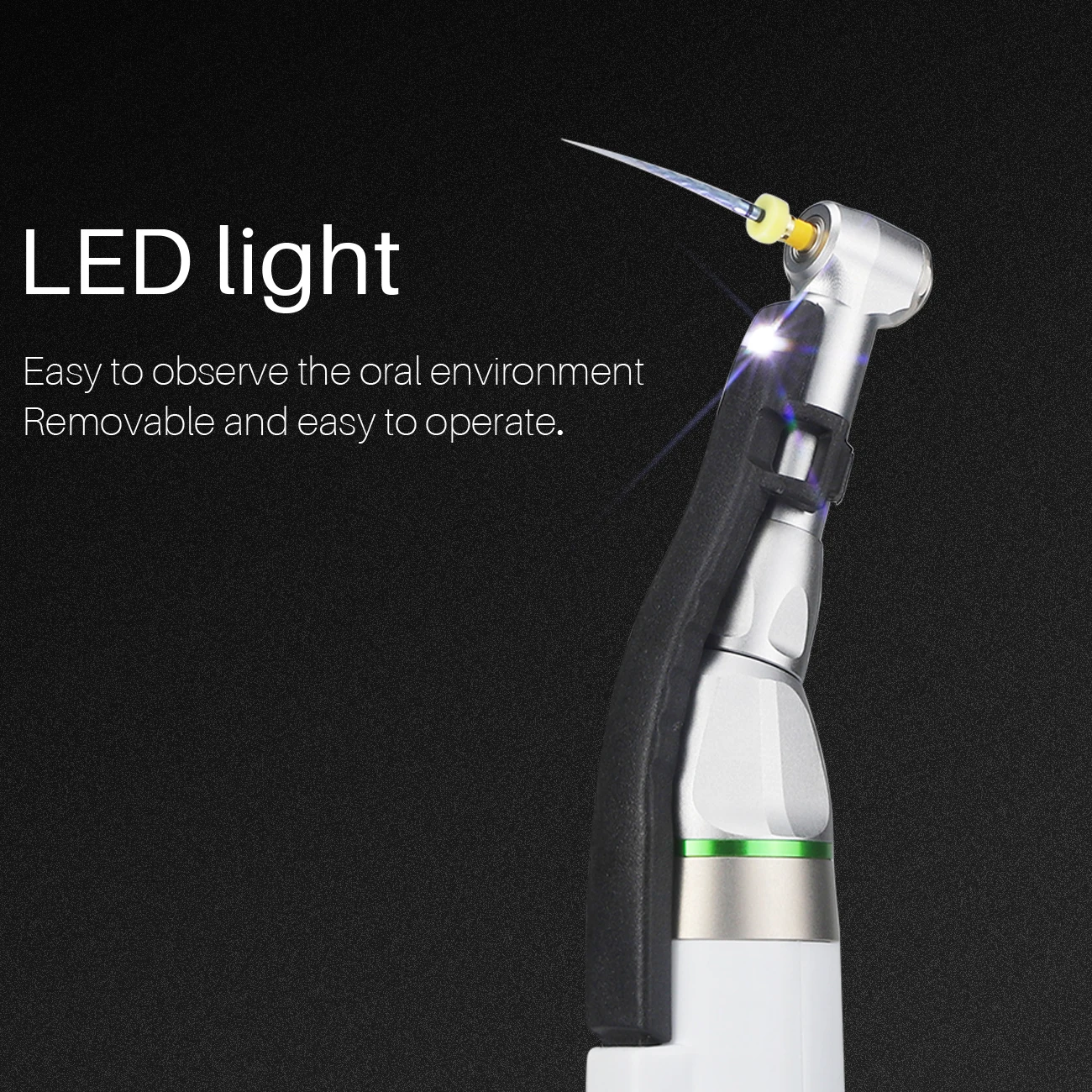 Motor endodoncia inalámbrico Dental, herramienta Dental inteligente con lámpara LED 16:1, tratamiento endodóntico de contraángulo estándar, instrumento de Canal radicular