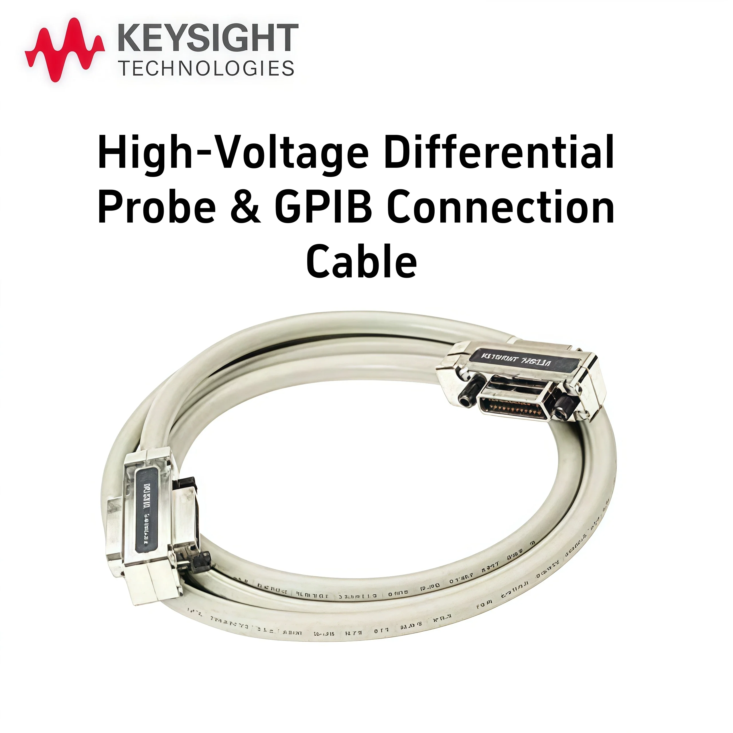 Keysight Sonda differenziale ad alta tensione Cavo di collegamento da USB a scheda GPIB 10833ABCD Compatibile con 10834 per componenti elettronici