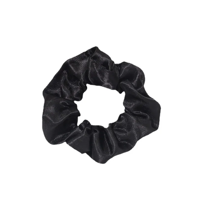 Satin Silk Scrunchies Soft Hair Ties Fashion Bands Ropes Elastic Bracelet Ponytail Holders Hair Accessories for Women Girls