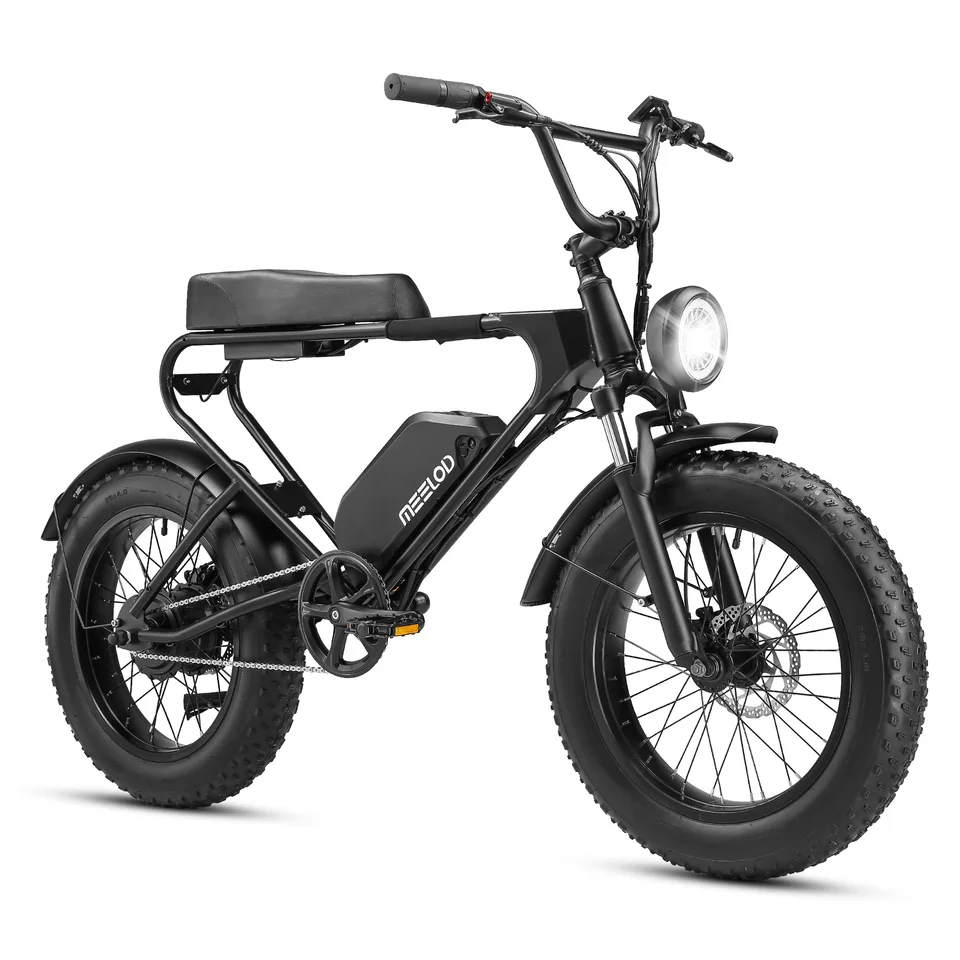 MEELOD DK200 adult E-bike 1008W 48V 12.5Ah battery commute Electric Bike,20-inch Fat Tire E-Mountain bike image 3