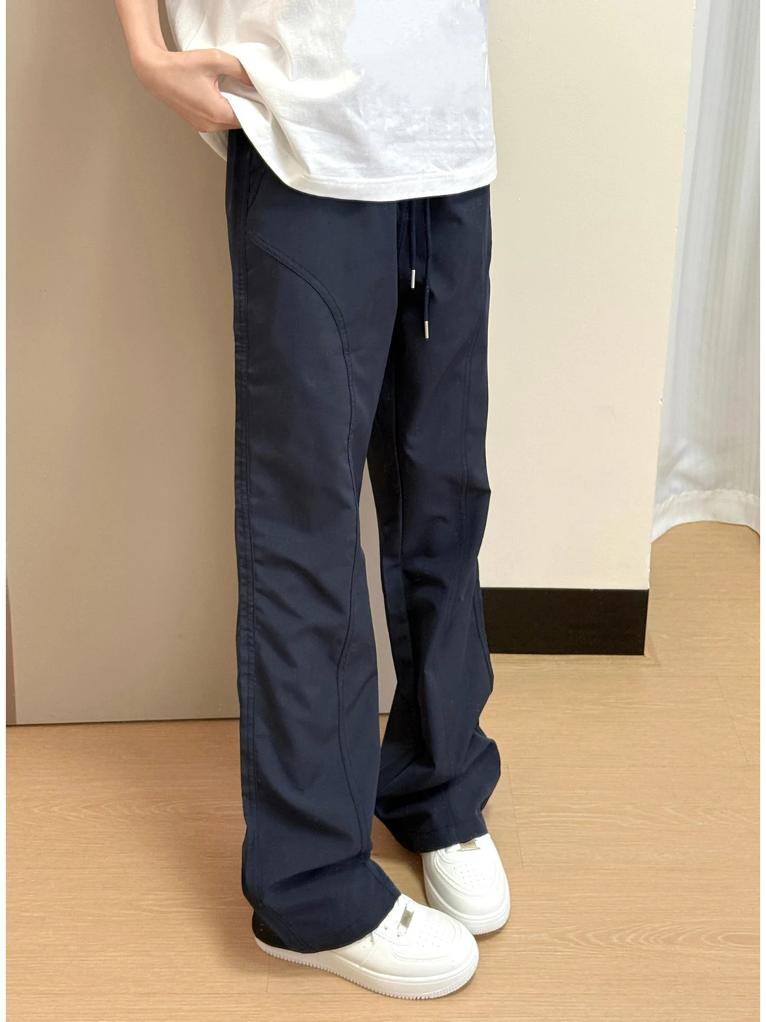 

Cleanfit Light Blue Thin Summer Ice Sensation Straight Cut Qui Dry Outdoor Men's Casual Pants Tactical Sle Trousers