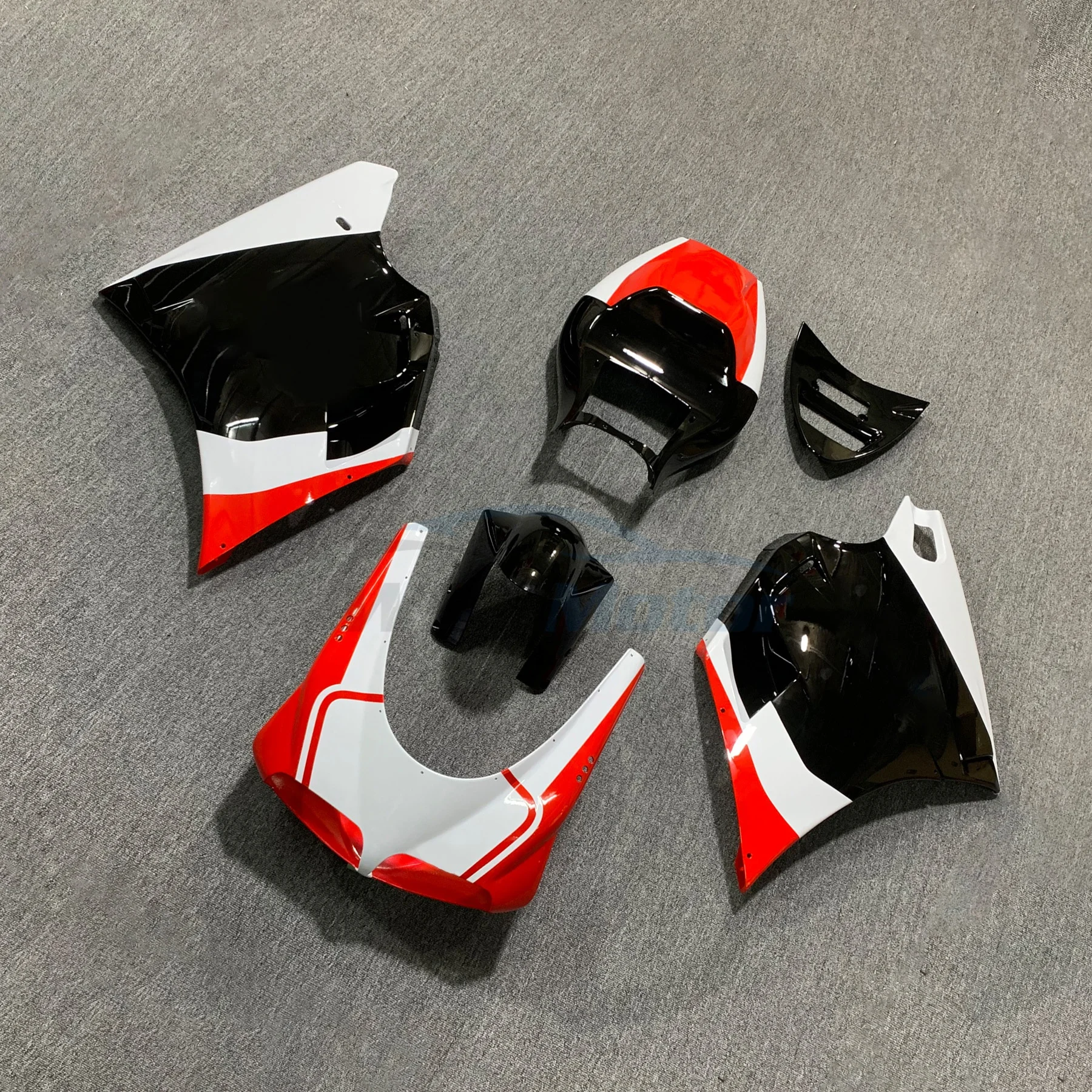 Fits Ducati 1994 1995 1996 1997 1998 1999 2001 2002 Gloss Finish Motor Bike Front Fender Fairing Injection Mold ABS Parts 916 74