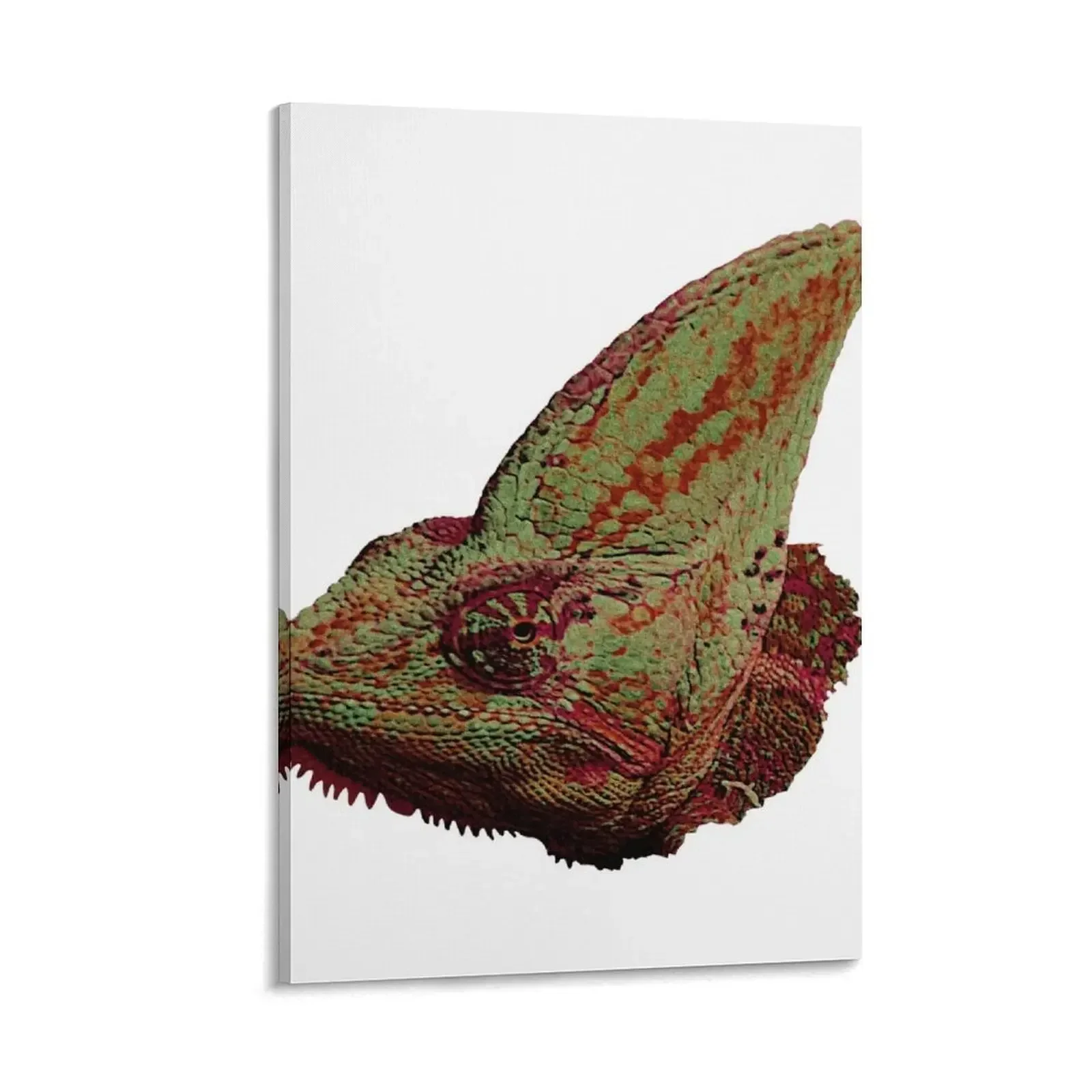 

Chameleon head, reptile designs, reptile casual wear Canvas Painting bedroom decoration Posters on the wall pictures for wall