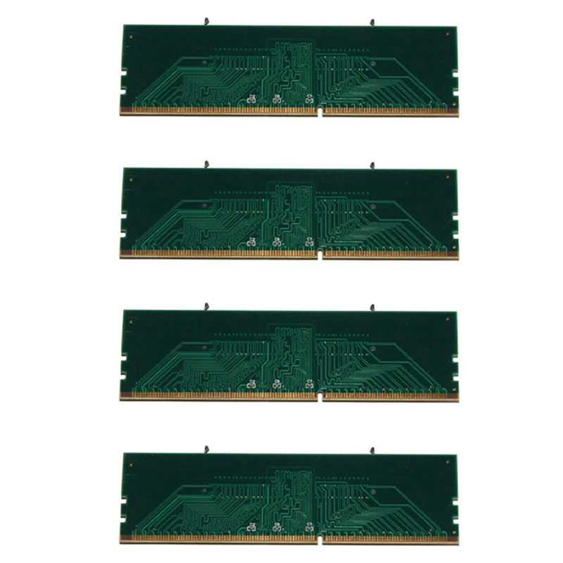 

4X 1.5V DDR3 204 Pin Laptop SO-DIMM To Desktop DIMM Slot Memory Adapter