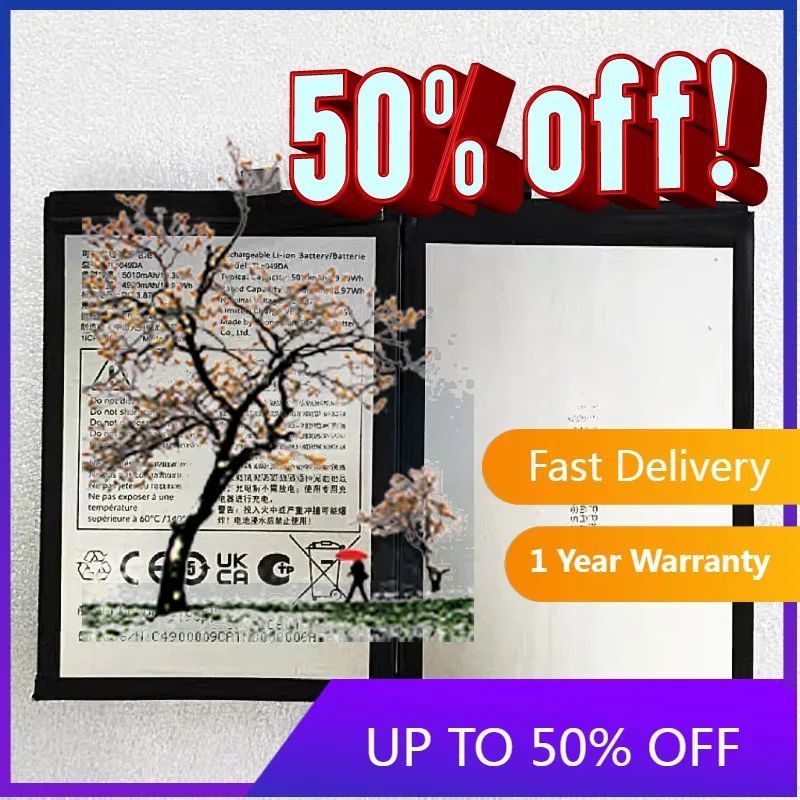 

【Fast Delivery】3.87V TLP049D9 Batteery for TCL 40 NXTPAPER 4G (T612B) Battery TLP049DA/TLP049D9 Alcatel