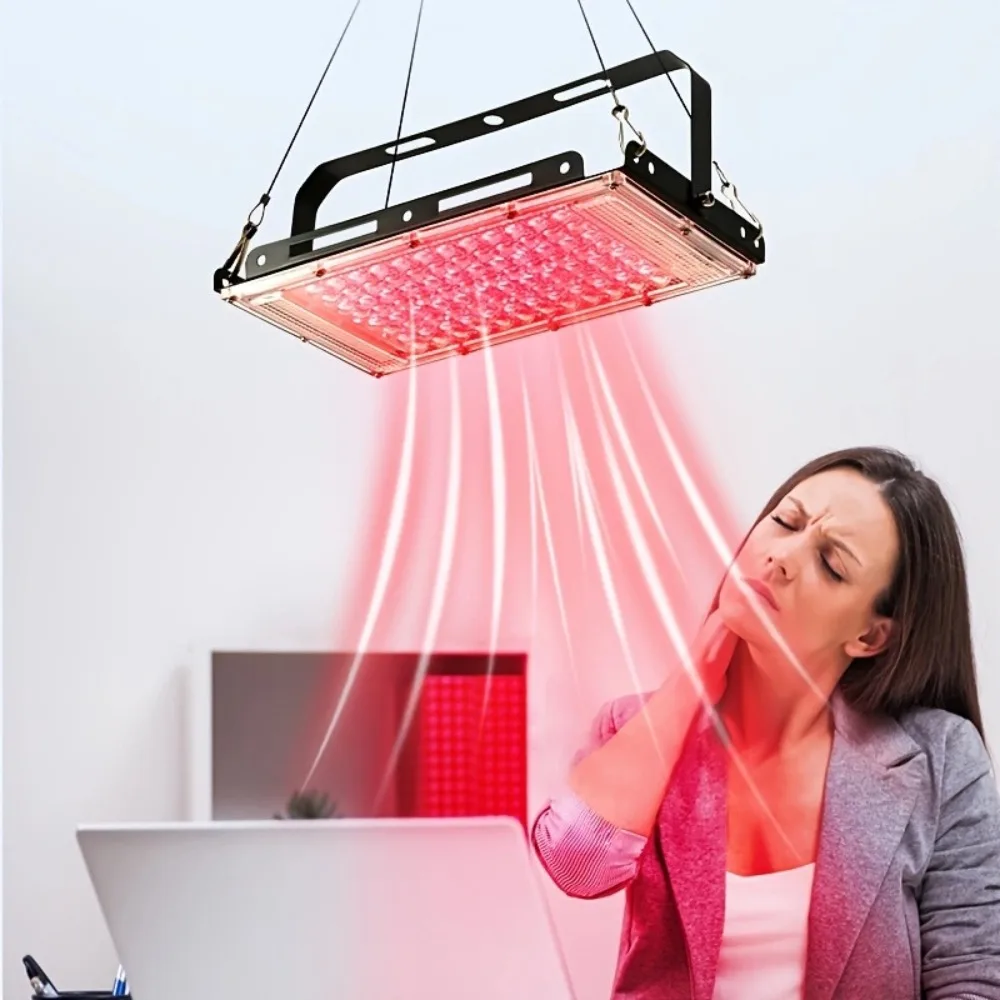 Red Light Therapy for Face Skin Beauty Lamp with 96pcs 660nm LED Red Light Therapy Panel At Home Red Infrared Light Device