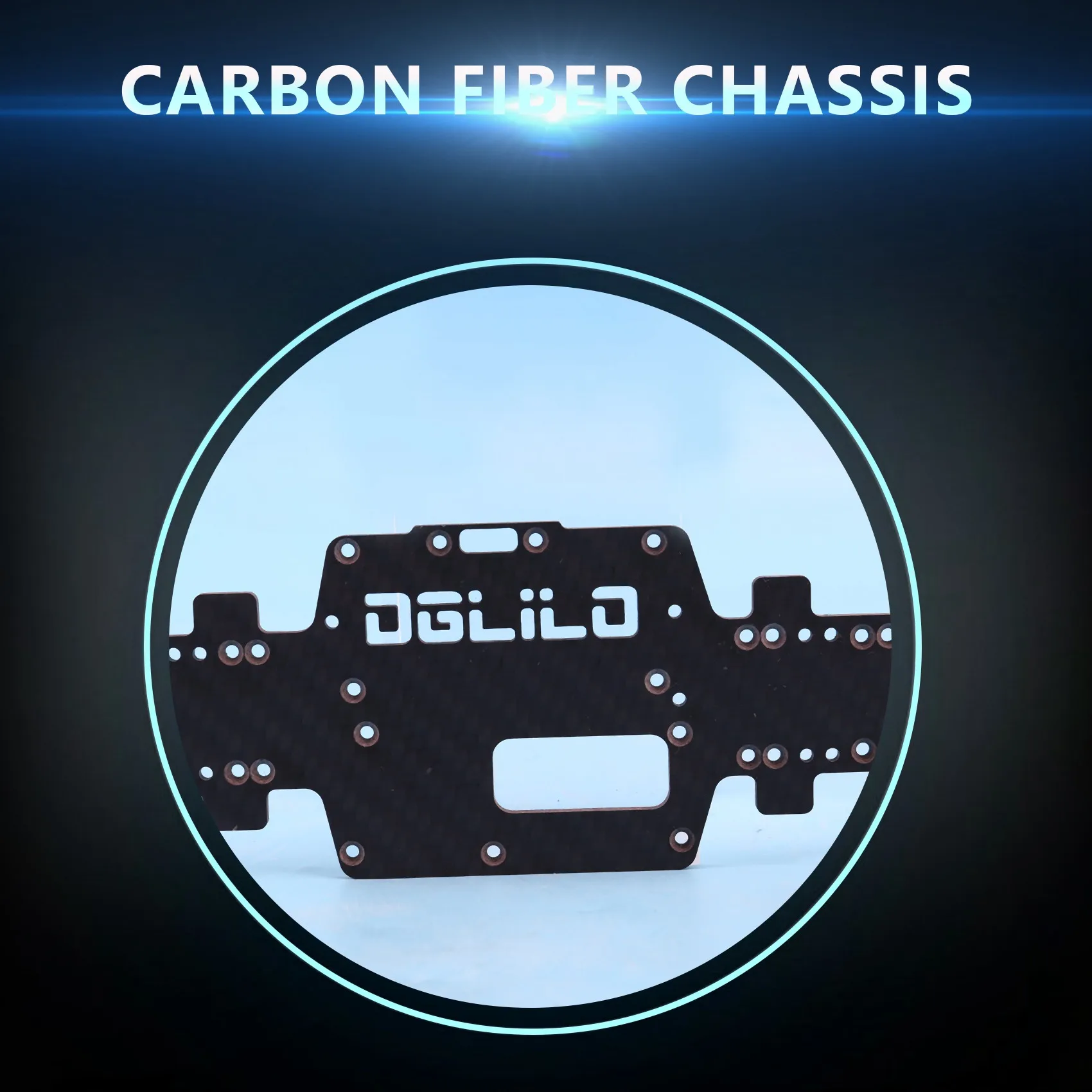 Piezas de repuesto para coche teledirigido, chasis de fibra de carbono mejorado, carcasa inferior de carrocería baja para Wltoys K969, K979, K989, K999, P929, P939, 1:28