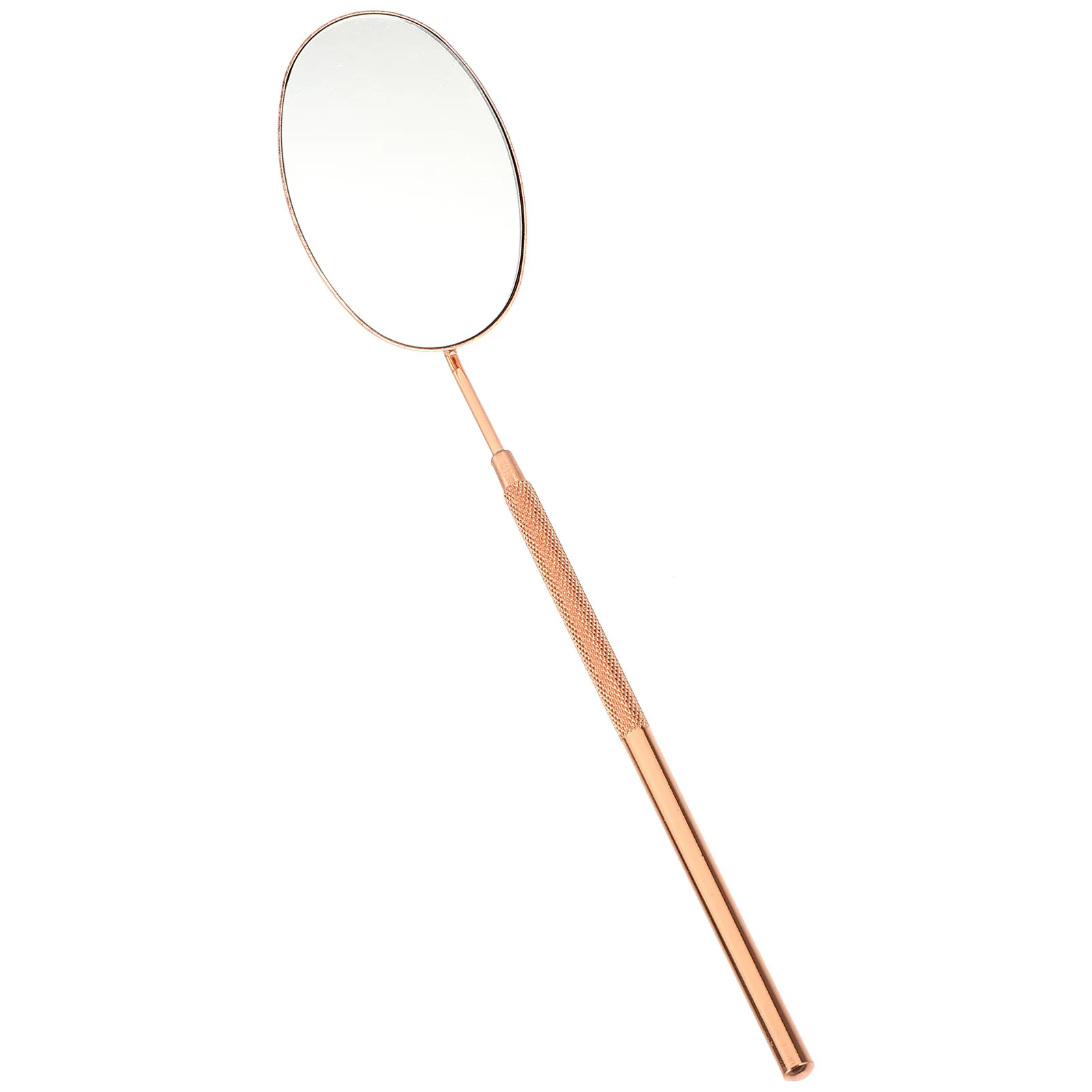 Stainless Steel Glass Lash Mirror Eyelash Extension Mirror Aid for Salon Home Clear Inspection Lens Lash Extension Supplies