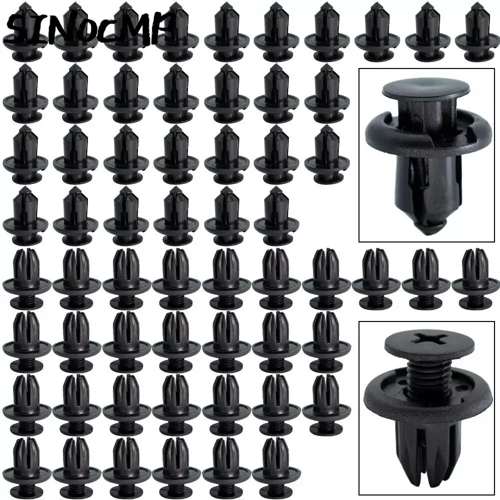 

180 Pcs Trim Panel Clips Bumper Fender Fastener Rivets 91505-ST3-E01ZC 91505-ST7-003ZA 9046710161 For Honda Civic Accord CRV CRZ