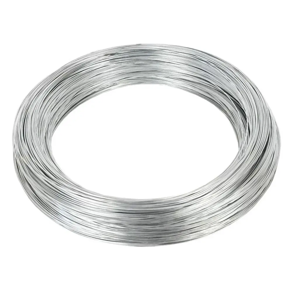 Hardware Accessories Solid Wire Galvanized Iron Wire Fine Steel Wire Rope Fastening Crafts DIY Projects