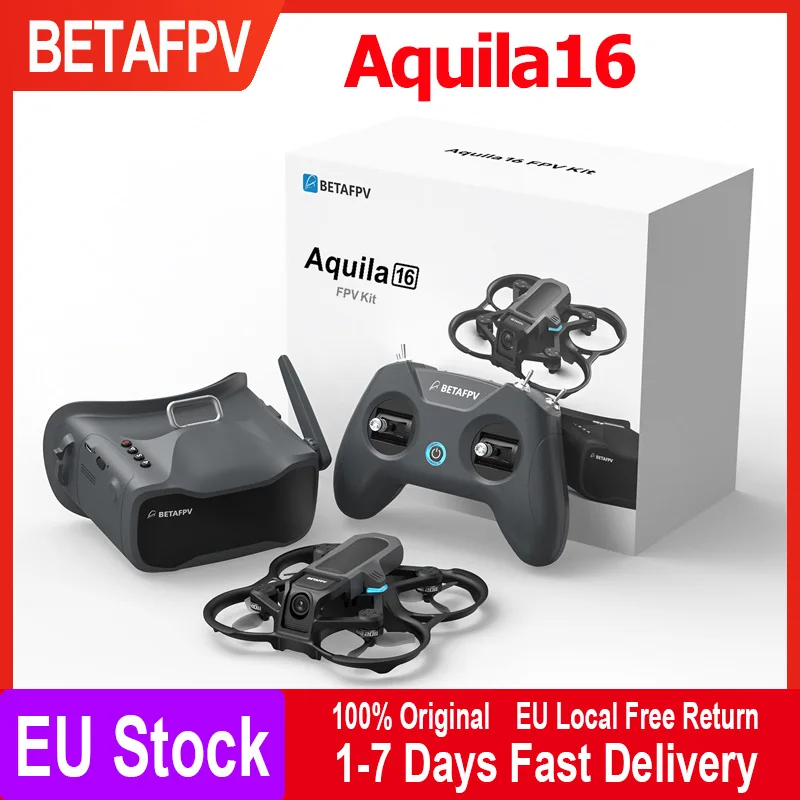 

BETAFPV Aqual16 FPV KIT Бесщеточный гоночный дрон Крытый и открытый RC Qquadcopter RC Игрушка в подарок