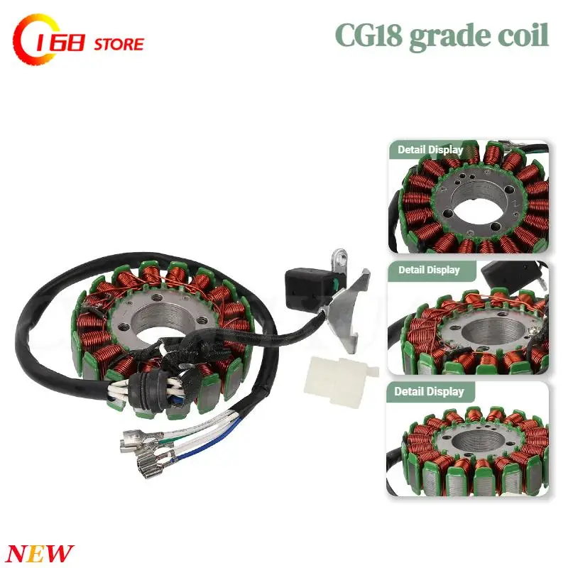 Motorcycle Magneto Generator Stator Coil Accessories For ER400 Z400 EX400 Ninja 400R ABS KLE250 Versys-X 250 ABS Parts