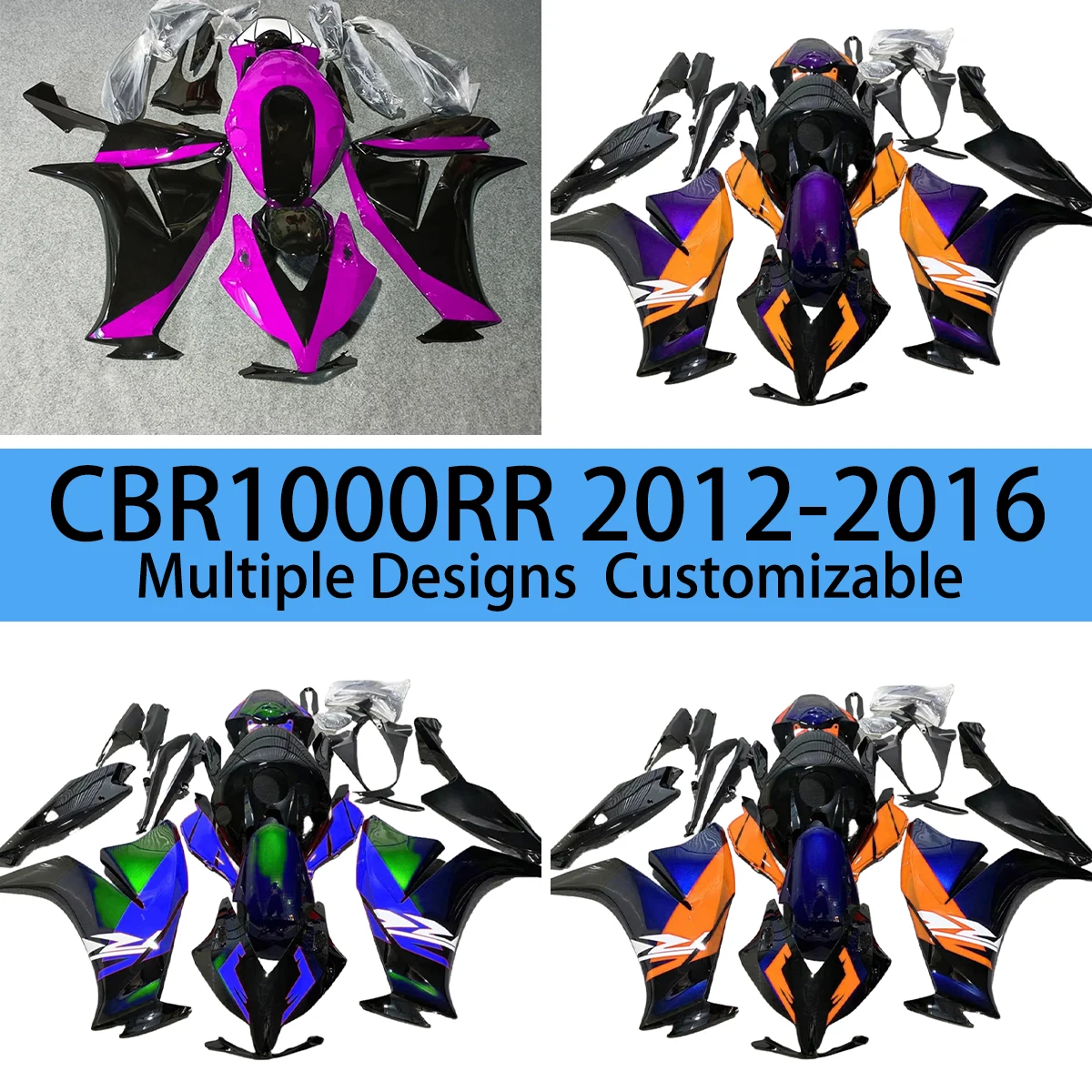 

ABS Plastic Fairing Kit CBR 1000RR 2012 2013 2014 2015 2016 Motorcycle Scooter Injection Body Set Fairings for HONDA CBR1000RR
