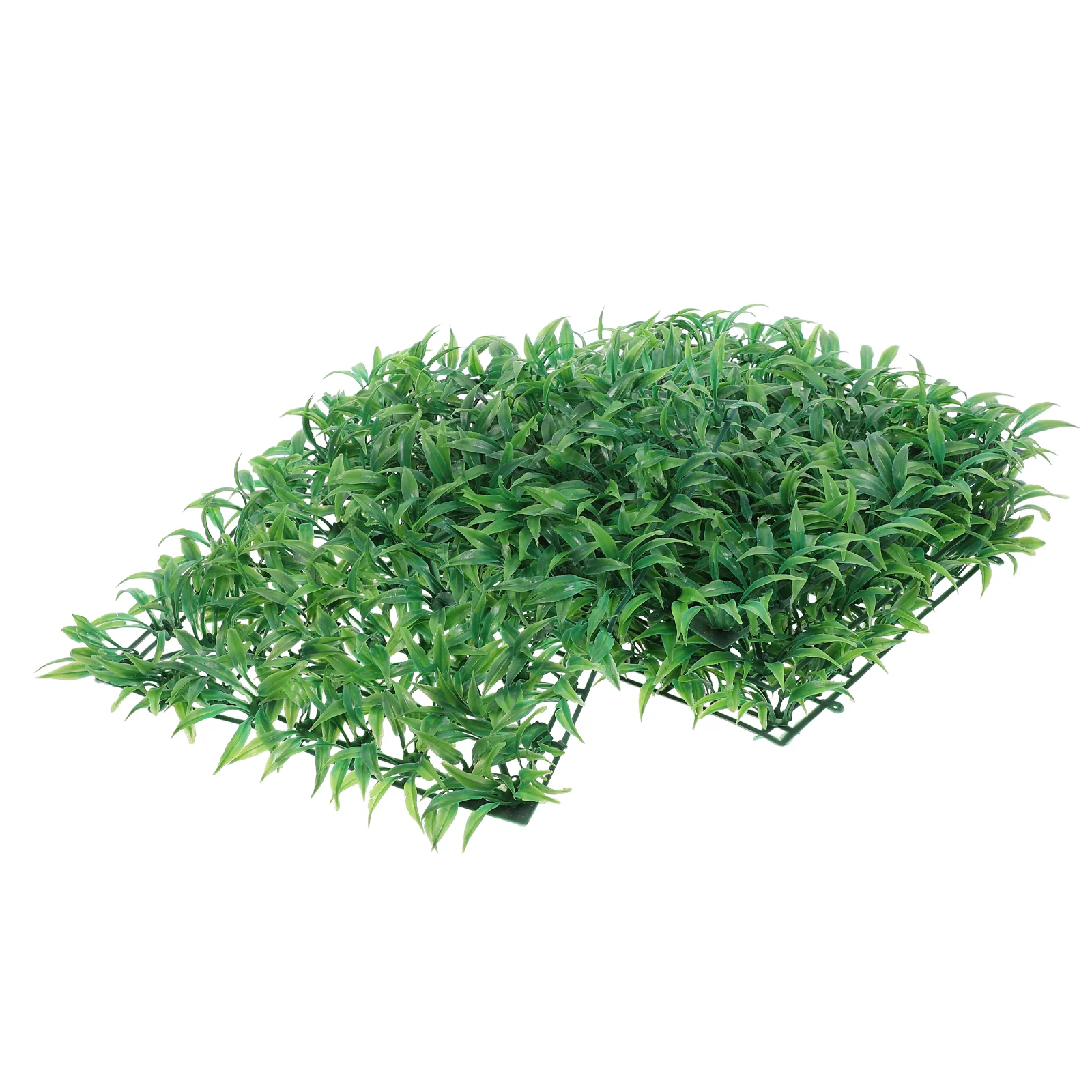 

4 Pcs Artificial Plant Wall Grass Outdoor Plants Backyard Decor Pvc Fake for Patio
