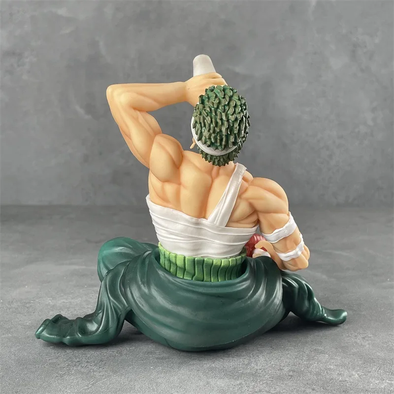 

New 14cm 2025 In Stock One Piece And The Land Of Wine, Solon Bandage Solon Anime Model Ornament Statue Handmade Holiday Gift