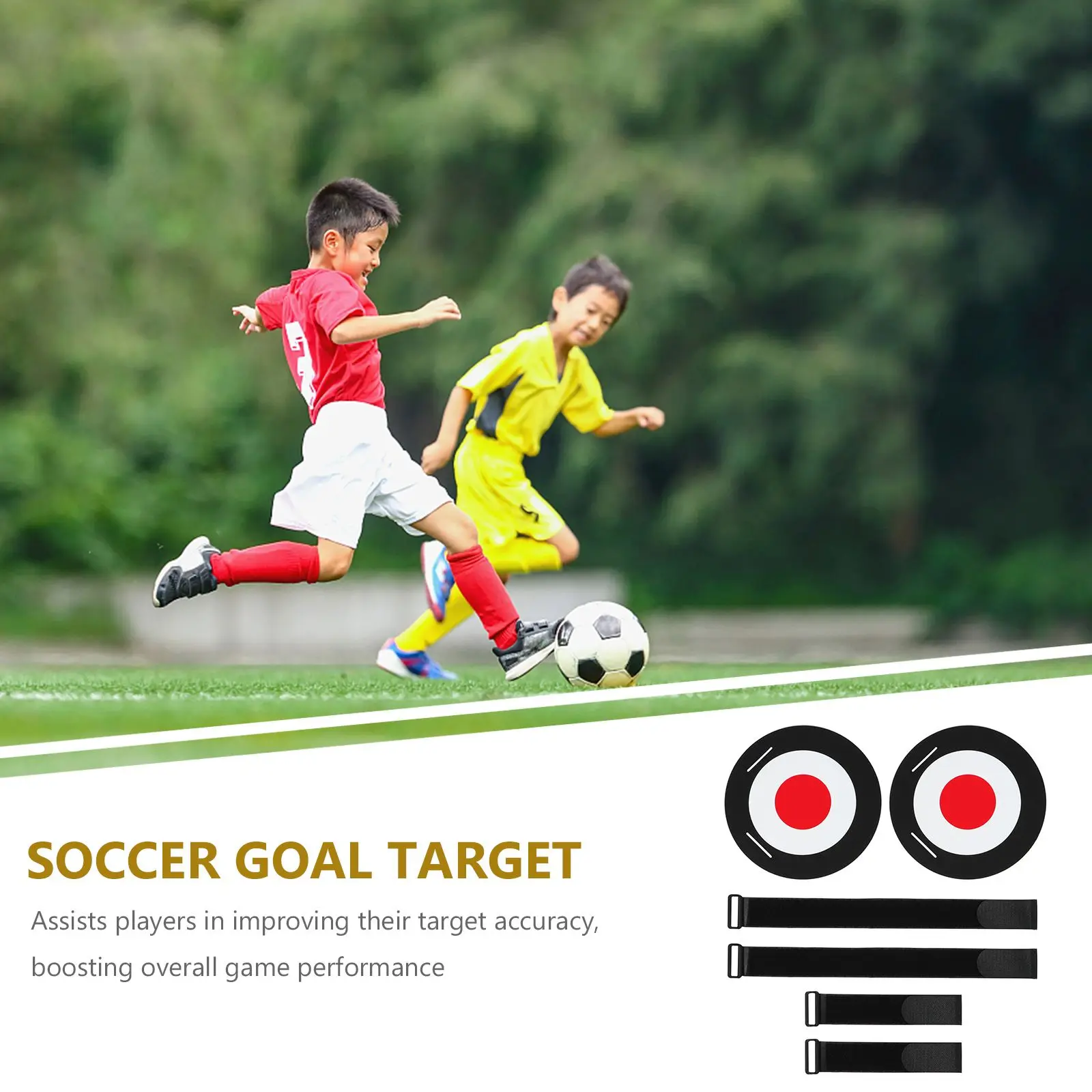 Soccer Training Equipment Football Goal Target Net Adjustable Height Durable Nylon Child Baseball Agility Outdoor Precision