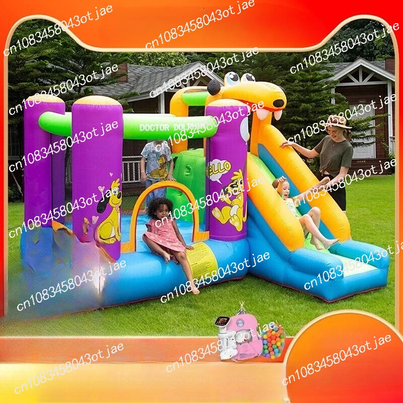 

Бытовой надувной замок, детский батут для дома и улицы, небольшой парк развлечений, горка для прыжков, кровать Naughty Fort