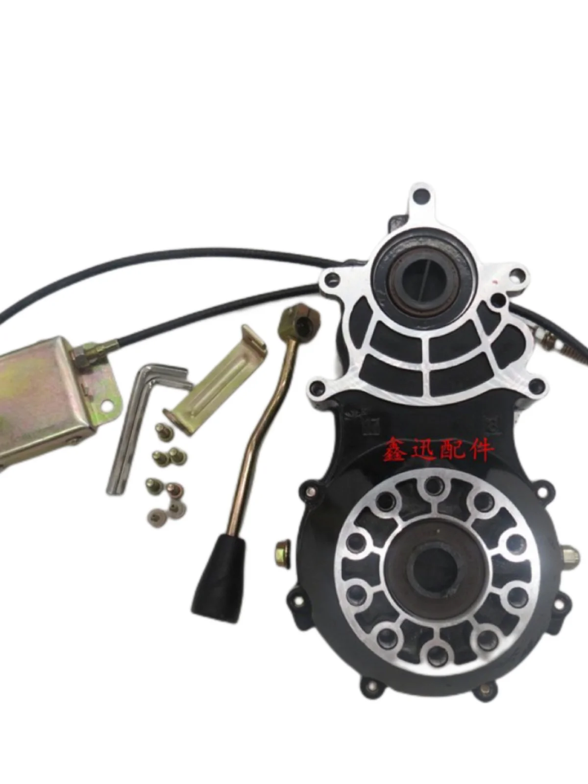 Gearshift differential of electric tricycle