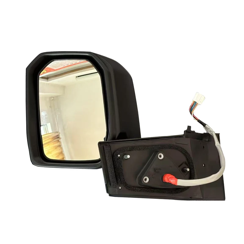 سيارة الجانب مرآة الرؤية الخلفية آسى السيارات مع LED بدوره إشارة الكهربائية مرآة قابلة للطي الجمعية لتويوتا هايس 2019