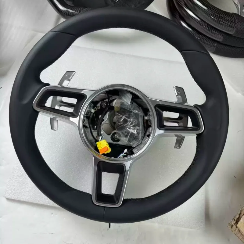 Steering Wheel Magnetic Shift Paddles For Porsche GT3 RS GT2 For Macan Cayenne 911 992 Panamera Carrera 718 GT4 Cayman Boxster