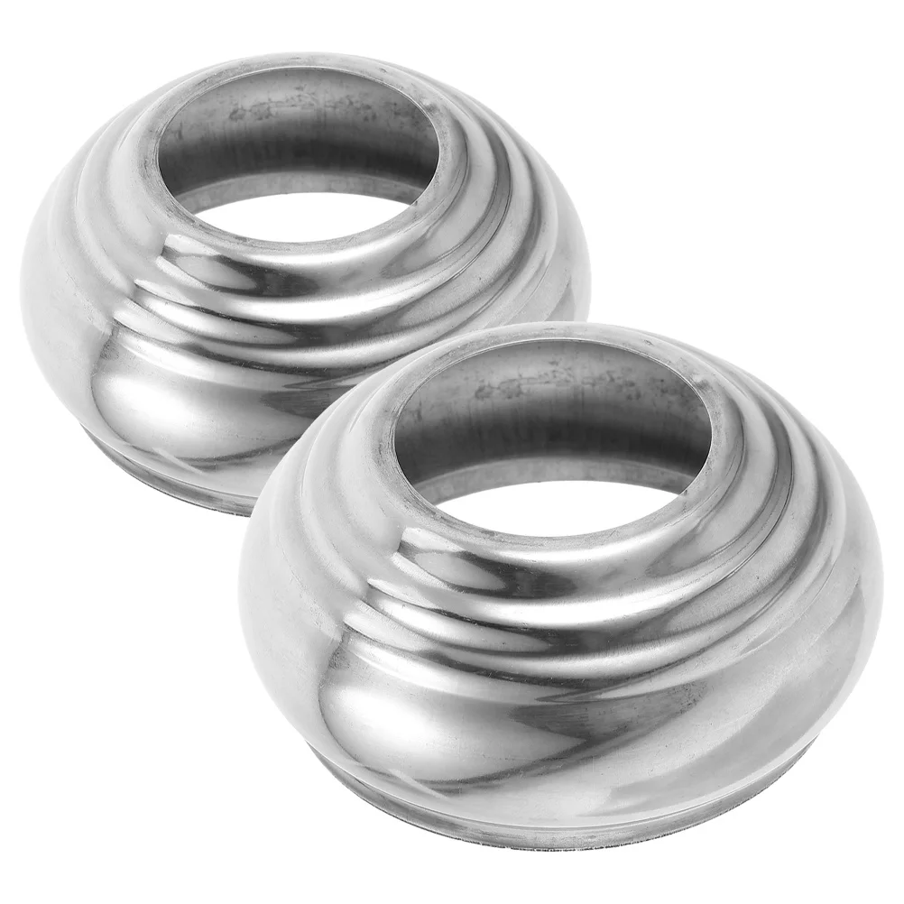 

2Pcs Stainless Steel Garden Gazing Globe Stand Durable Outdoor Sphere Display Base Outdoor Gazing Ball Base Garden Sphere Stand