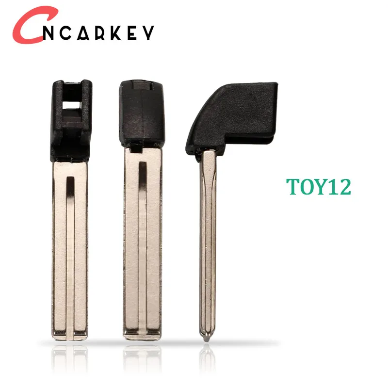 For Toyota Fortuner Highlander Hilux Camry Land Cruiser 10PCS/LOT TOY12/40 TOY48 Mechanic Key Blade Smart Remote Key Fob