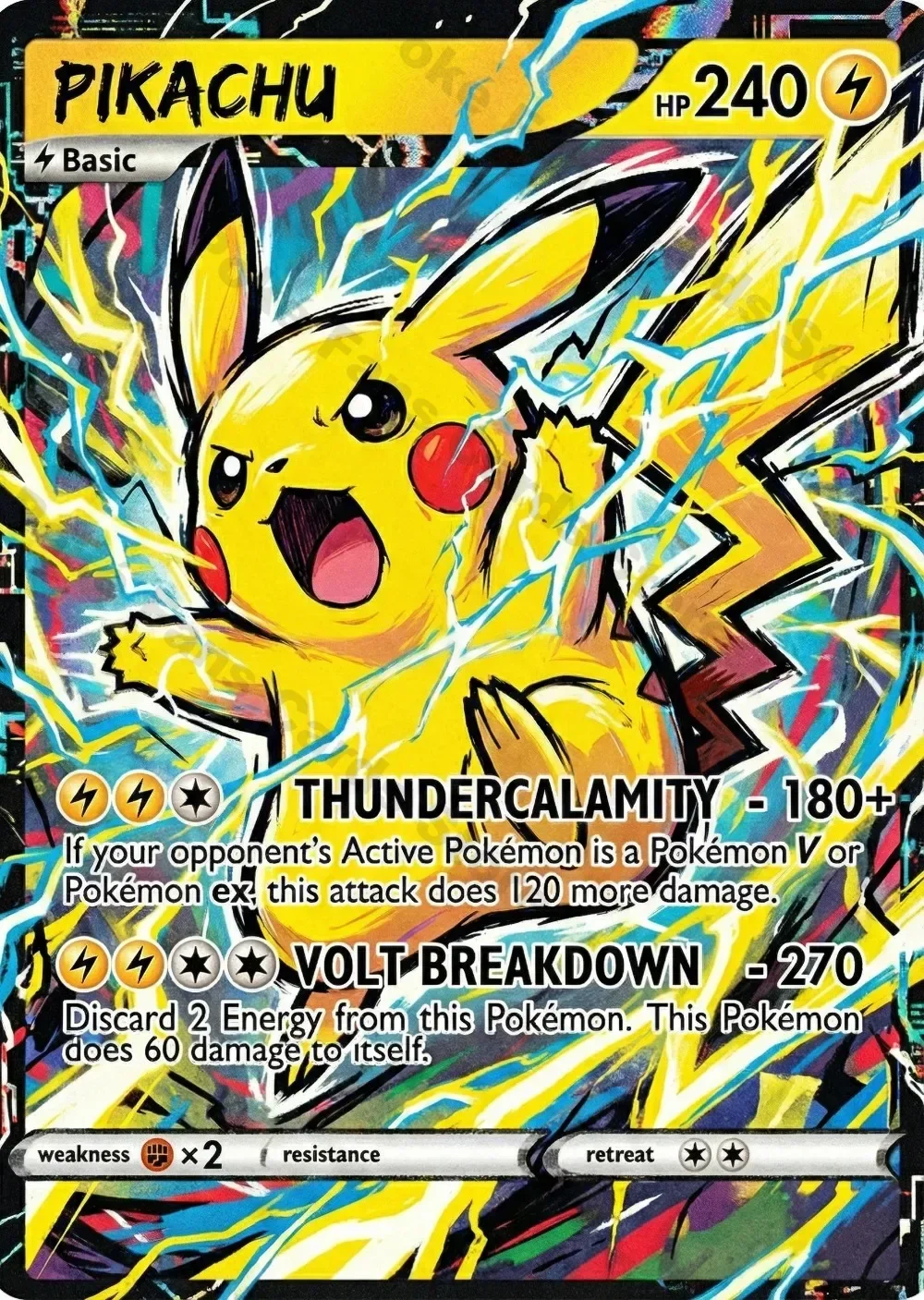 5Pcs PTCG Cards Impact Style Gengar Charizard Blastoise Venusaur Rare Holo PTCG Cards Game Collection Cards PTCG Gift